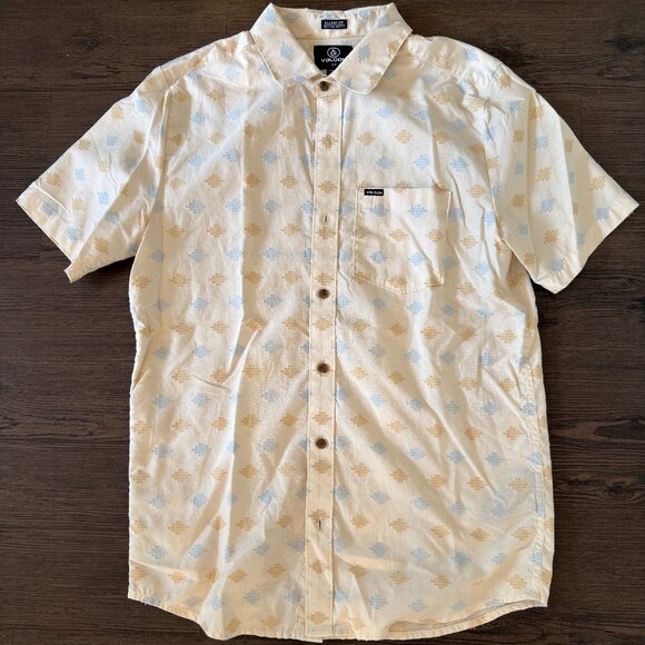 Volcom Mens Button Up - Picture 1 of 3